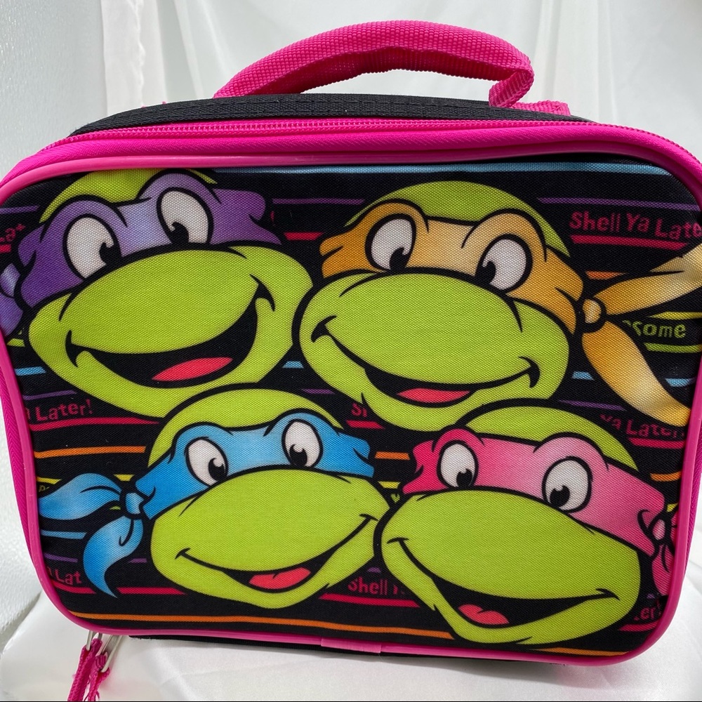 Teenage Mutant Ninja Turtles Lunch Bag Good Condition